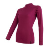 Sensor Double Face Dl.rukáv Lilla dámske funkčné tričko - M Sensor Double Face Dl.rukáv Lilla dámske funkčné tričko - M