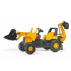Rollytoys Šliapací traktor Rolly Junior JCB s predným aj zadným nakladačom Rollytoys Šliapací traktor Rolly Junior JCB s predným aj zadným nakladačom