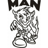 samolepka MAN 344, Vnútorné / na okno, 34 x 50 cm - 1 ks samolepka MAN 344, Vnútorné / na okno, 34 x 50 cm - 1 ks