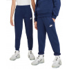 Dievčenské nohavice Nike Club Fleece Jogger - midnight navy/white - Modrý (S) Dievčenské nohavice Nike Club Fleece Jogger - midnight navy/white - Modrý (S)