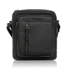 Kožená pánská taška Paolo Peruzzi IM-01 černá Kožená pánská taška Paolo Peruzzi IM-01 černá