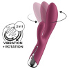 Satisfyer Spinning Rabbit 1 Rotating Clitoral Arm Vibrator Red Satisfyer Spinning Rabbit 1 Rotating Clitoral Arm Vibrator Red
