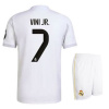Real Madrid detský set replica 25/26 Home Vini Jr. - Zľavový kód:XMAS10 (-10%) Real Madrid detský set replica 25/26 Home Vini Jr. - Zľavový kód:XMAS10 (-10%)