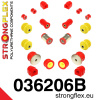 036206B: Front and rear suspension bush kit 21mm 21mm 031516 - 60mm 4 pcs Red 036206B: Front and rear suspension bush kit 21mm 21mm 031516 - 60mm 4 pcs Red