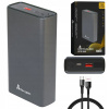Extralink EPB-126 20000mAh Strieborný | Powerbanka | Power bank, 45W PD, USB-C Extralink EPB-126 20000mAh Strieborný | Powerbanka | Power bank, 45W PD, USB-C