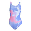 adidas Tie-Dyed Graphic V-Back Swimsuit Womens Blue/White 16 (XL) adidas Tie-Dyed Graphic V-Back Swimsuit Womens Blue/White 16 (XL)