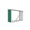 Prístrešok na drevo G21 WOH 335 - 242 x 89 cm, zelený, 63900502 Prístrešok na drevo G21 WOH 335 - 242 x 89 cm, zelený, 63900502