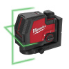 Milwaukee 4933478098 L4 CLL-301C Akumulátorový kombinovaný krížový líniovo-bodový laser USB