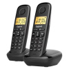 GIGASET Basic 100 Duo, Telefónny prístroj, čierny GIGASET Basic 100 Duo, Telefónny prístroj, čierny