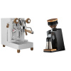Lelit MaraX3 PL62X3, white + Eureka Mignon Single Dose PRO, Black & Oak Lelit MaraX3 PL62X3, white + Eureka Mignon Single Dose PRO, Black & Oak