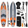 Paddleboard SUP REBEL ACTIVE PRO RBA-4518-OR oranžový Paddleboard SUP REBEL ACTIVE PRO RBA-4518-OR oranžový