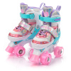 Nastaviteľné klasické kolieskové korčule s LED kolieskami retro pre deti Meteor, veľkosť 34-37 Nastaviteľné klasické kolieskové korčule s LED kolieskami retro pre deti Meteor, veľkosť 34-37