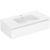 Mexen Orio, kúpeľňová skrinka 90 cm s umývadlom Otis, 1 zásuvka, biela matná, 91A10-09023-1-BF01-W18M01 Mexen Orio, kúpeľňová skrinka 90 cm s umývadlom Otis, 1 zásuvka, biela matná, 91A10-09023-1-BF01-W18M01