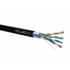SOLARIX kábel, CAT5E, FTP PE, drôt, vonkajšiu, 305m, box SXKD-5E-FTP-PE SOLARIX kábel, CAT5E, FTP PE, drôt, vonkajšiu, 305m, box SXKD-5E-FTP-PE
