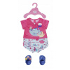 BABY BORN OBLEČENIE PRE BÁBIKY PYŽAMO S PAPUČKAMI BABY BORN OBLEČENIE PRE BÁBIKY PYŽAMO S PAPUČKAMI