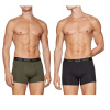 Pánske boxerky Puma 2-Pack Khaki Black Pohodlná bavlna L Pánske boxerky Puma 2-Pack Khaki Black Pohodlná bavlna L