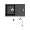 Sinks BEST 780 Metalblack + Elasta nerez/čierná Sinks BEST 780 Metalblack + Elasta nerez/čierná