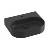 Ravak Umyvadlo Ceramic Slim 55,3x45,2 cm černá mat otvor pro baterii uprostřed XJX0D155003 Ravak Umyvadlo Ceramic Slim 55,3x45,2 cm černá mat otvor pro baterii uprostřed XJX0D155003