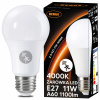 LED žiarovka E27 11W 1055lm s mikrovlnným senzorom pohybu a súmraku, 4000K LED žiarovka E27 11W 1055lm s mikrovlnným senzorom pohybu a súmraku, 4000K
