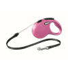 Flexi Nový Classic Šnúrové vodítko S 5 m Pink 12 kg Flexi Nový Classic Šnúrové vodítko S 5 m Pink 12 kg