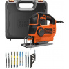 Black&Decker KS901PEKA10 priamočiara píla +10ks pílových plátkov 620W Black&Decker KS901PEKA10 priamočiara píla +10ks pílových plátkov 620W