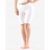 GINA Dámske bavlnené športové šortky s elastanom | 93019P - biela, XXL GINA Dámske bavlnené športové šortky s elastanom | 93019P - biela, XXL