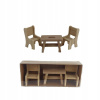 Mini záhradný nábytok D6909 Mini záhradný nábytok D6909
