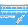 LED podsvit 374mm sada Vestel 23283028AL - 4 ks type A + 2 ks type B-C LED podsvit 374mm sada Vestel 23283028AL - 4 ks type A + 2 ks type B-C