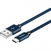 YCU 302 BE kábel USB A 2.0 / C 2m YENKEE YCU 302 BE kábel USB A 2.0 / C 2m YENKEE