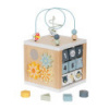 Drevená multifunkčná kocka Safari Montessori Baby Mix Drevená multifunkčná kocka Safari Montessori Baby Mix