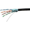 DATACOM OUTDOOR FTP drát CAT5E PE,Fca 100m černý 1386 DATACOM OUTDOOR FTP drát CAT5E PE,Fca 100m černý 1386