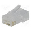 Zástrčka RJ45 PIN 8 Usporiad.kol 8p8c IDC,krimpovacie Zástrčka RJ45 PIN 8 Usporiad.kol 8p8c IDC,krimpovacie