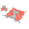 Teddies Slon uspávačik hrkálka plyš 25x25cm farebný na karte v sáčku 0+ Teddies Slon uspávačik hrkálka plyš 25x25cm farebný na karte v sáčku 0+