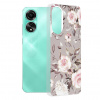 Techsuit - Marble Series kryt pre Oppo A78 4G - Bloom of Ruth sivý Techsuit - Marble Series kryt pre Oppo A78 4G - Bloom of Ruth sivý