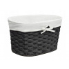 Erga Verona MO, univerzálny košík 35x24x16 cm, čierna, ERG-SEP-10KOSVER35MOB Erga Verona MO, univerzálny košík 35x24x16 cm, čierna, ERG-SEP-10KOSVER35MOB