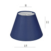 Lampové tienidlo - Lampa pre lustr lampy 15/11h modrá (Lampa pre lustr lampy 15/11h modrá) Lampové tienidlo - Lampa pre lustr lampy 15/11h modrá (Lampa pre lustr lampy 15/11h modrá)
