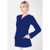 Dámska farebná zdravotnícka blúzka s dlhými rukávmi M-377BX, tmavo modrá (Zdravotnícke oblečenie) Dámska farebná zdravotnícka blúzka s dlhými rukávmi M-377BX, tmavo modrá (Zdravotnícke oblečenie)