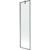 Mexen Next sprchová zástena 1-krídlová 50 x 150 cm, čierny rám, gun metal - 895-050-000-00-70-95 Mexen Next sprchová zástena 1-krídlová 50 x 150 cm, čierny rám, gun metal - 895-050-000-00-70-95