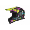 Motocyklová helma LS2 MX708 Fast II Gorilla Purple H-V Yellow S Motocyklová helma LS2 MX708 Fast II Gorilla Purple H-V Yellow S