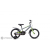 CTM TOMMY 16 detský bicykel, matná sivá/limetková CTM TOMMY 16 detský bicykel, matná sivá/limetková