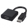 Gembird adaptér DisplayPort - HDMI, M/F, 10cm A-DPM-HDMIF-002 Gembird adaptér DisplayPort - HDMI, M/F, 10cm A-DPM-HDMIF-002