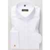 ETERNA Slim Fit biela nepriesvitná košeľa na manžetové gombíky Non Iron Cover, Veľkosť 43 ETERNA Slim Fit biela nepriesvitná košeľa na manžetové gombíky Non Iron Cover, Veľkosť 43