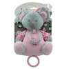 Teddies Medveď koala hrkálka plyšová 19cm záves na post./kocka prírodná hračka stroj ružová Teddies Medveď koala hrkálka plyšová 19cm záves na post./kocka prírodná hračka stroj ružová
