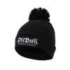 Pitbull West Coast zimná pletená čiapka ONE TONE OLD LOGO black s brmbolcom Farba: čierna, Veľkosť: Unisex Pitbull West Coast zimná pletená čiapka ONE TONE OLD LOGO black s brmbolcom Farba: čierna, Veľkosť: Unisex