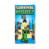 Faro Osuška Minecraft Survival Mode 70x140 cm Faro Osuška Minecraft Survival Mode 70x140 cm