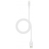 Mophie Essentials - Lightning kabel - USB-A 1m (bílý) Mophie Essentials - Lightning kabel - USB-A 1m (bílý)
