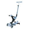 GLOBBER Koloběžka GO UP DELUXE 360° LIGHTS ECOLOGIC 3v1, blueberry GLOBBER Koloběžka GO UP DELUXE 360° LIGHTS ECOLOGIC 3v1, blueberry