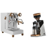 Lelit MaraX3 PL62X3, white + Eureka Mignon Single Dose PRO, Chrome & Oak Lelit MaraX3 PL62X3, white + Eureka Mignon Single Dose PRO, Chrome & Oak
