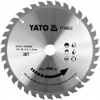 YATO pílový kotúč na drevo 185x20x2,2x1,5 mm 36 zubov až 9500 ot./min (YT-60622) YATO pílový kotúč na drevo 185x20x2,2x1,5 mm 36 zubov až 9500 ot./min (YT-60622)