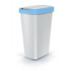 Rauman Odpadkový kôš s farebným vekom, 45 l modrá / sivá Rauman Odpadkový kôš s farebným vekom, 45 l modrá / sivá